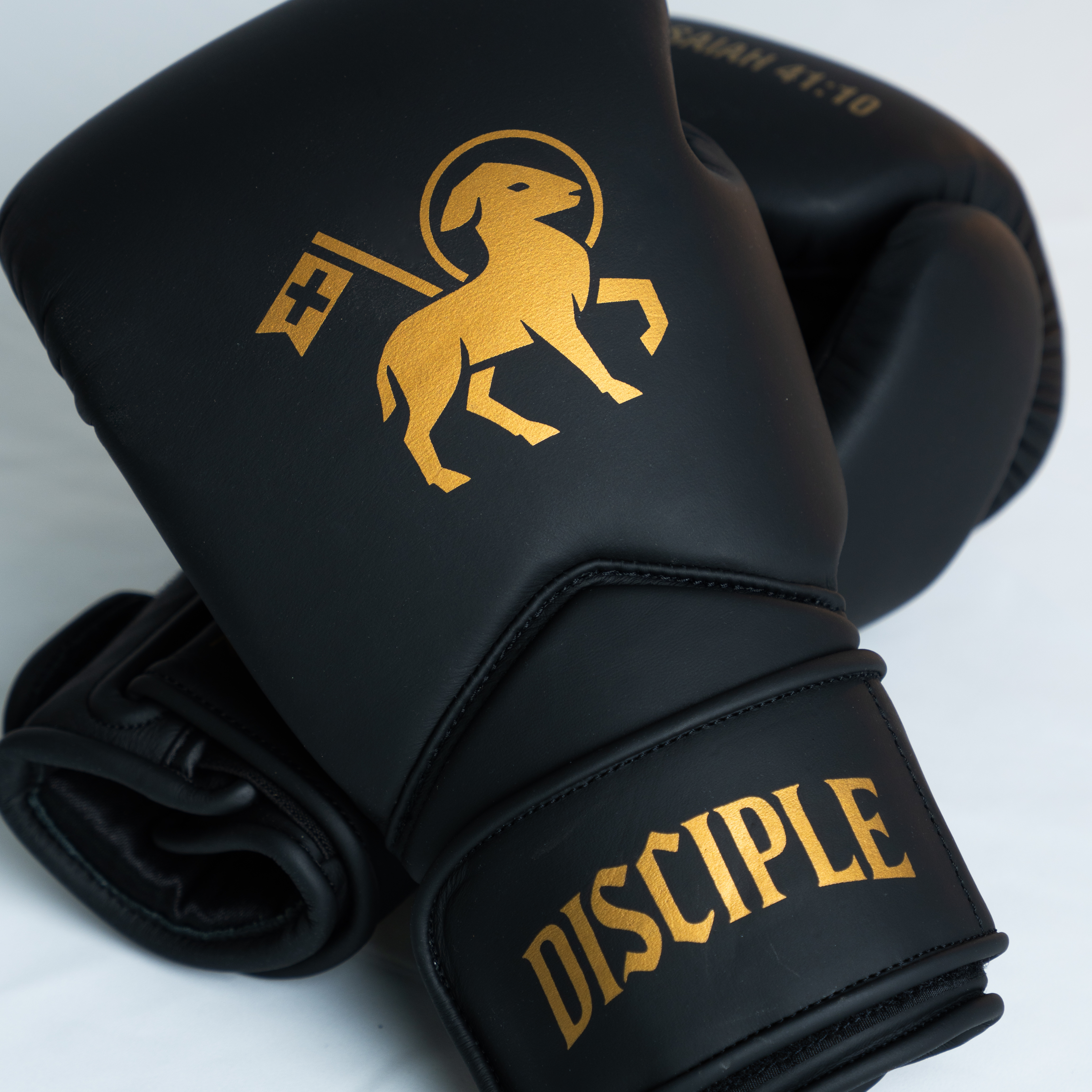 Black Disciple Pro Gloves - Logo Detail
